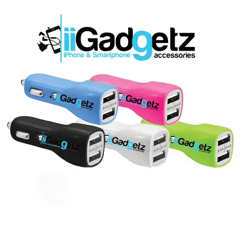 iiGadgetz - Dual USB In Car Charger